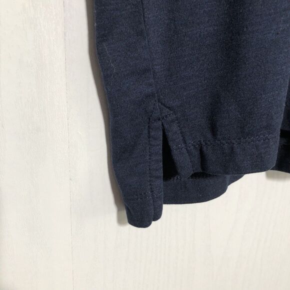 J. Crew Polo Shirt Mens Medium Blue Performance Golf Stretch Soft Preppy - Picture 3 of 9